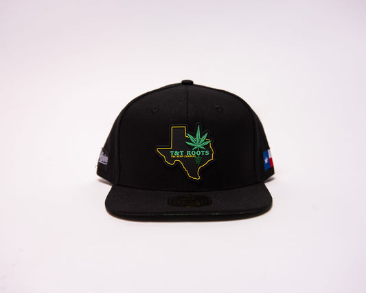 Black Limited Edition T&T Roots Snapback Hat