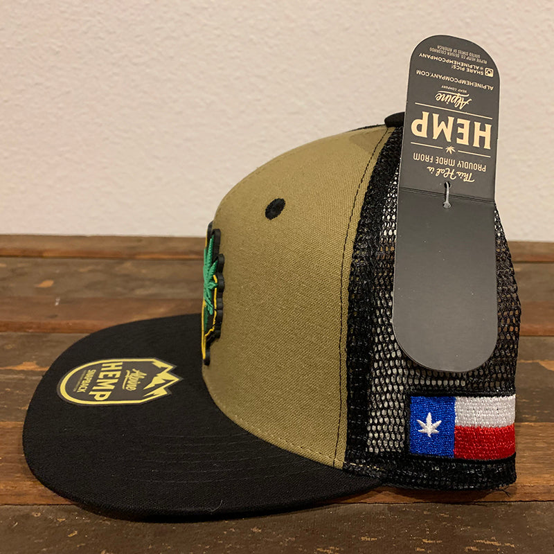 Tan Limited Edition T&T Roots Snapback Hat