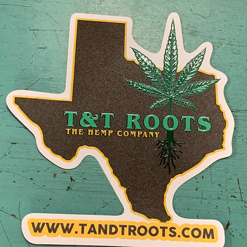 T&T Roots vinyl stickers